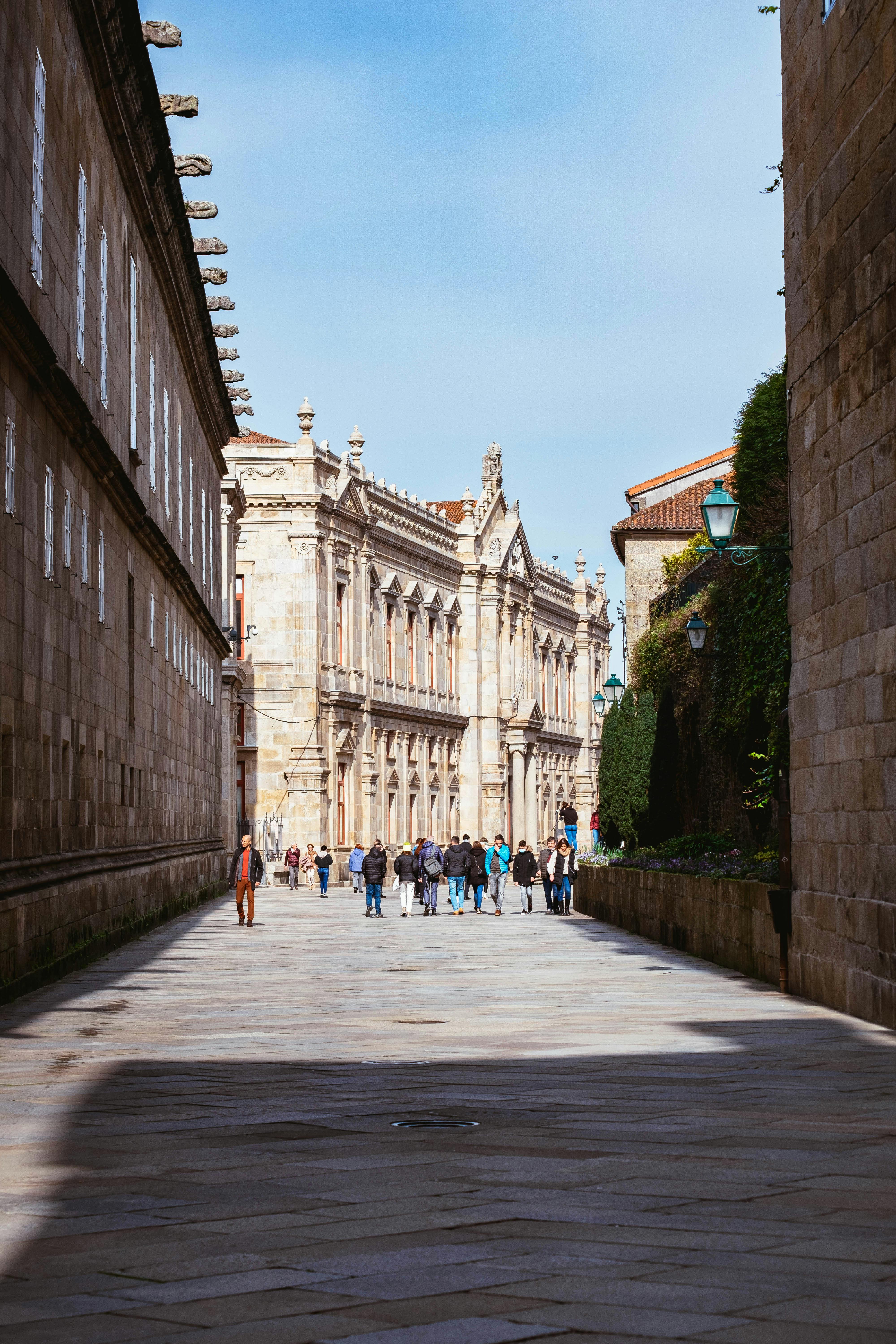 Campus de una universidad de medicina en España