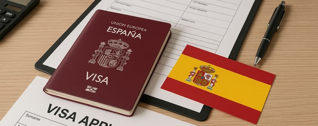 Estudiantes internacionales preparando los documentos para el visado de estudiante español