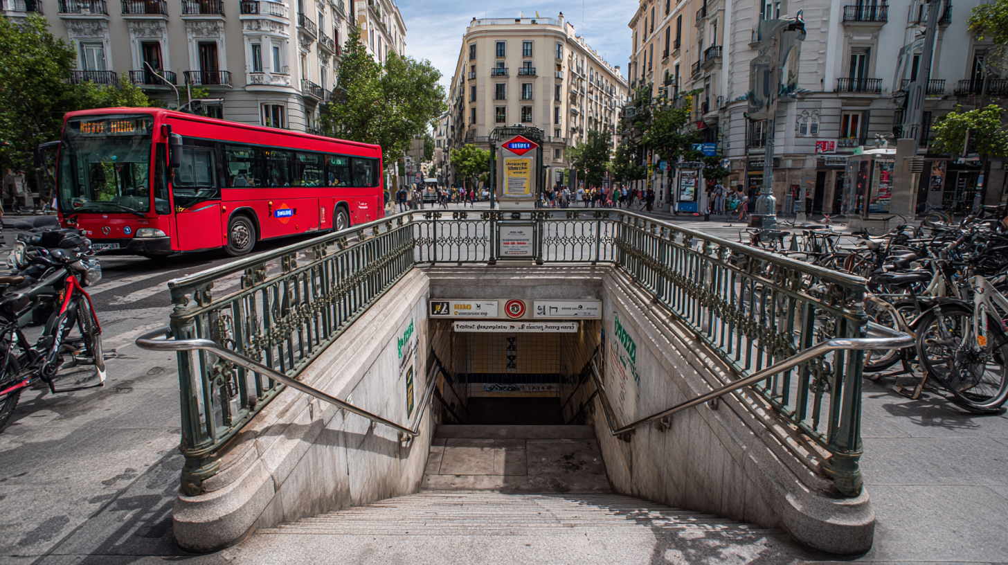 Boca de metro Madrid
